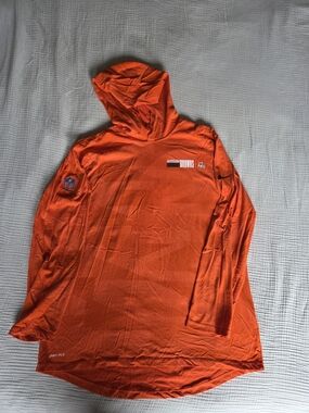 Nike Orange Dri-FIT Pullover Tee
